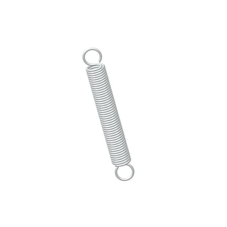 Extension Spring, O= .240, L= 1.75, W= .029